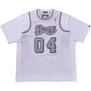 FAKE PRINT RELAXED FIT TEE MENS