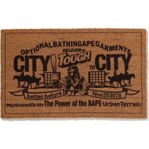 PAPER PATCH DESIGN DOORMAT