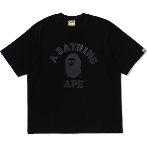 BAPE US BLACK FRIDAY METALLIC COLLEGE RELAXED FIT TEE MENS