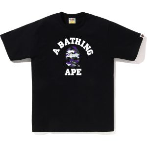 GLITCH WOODLAND CAMO COLLEGE TEE MENS