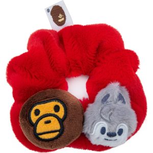 BAPE X STRAY KIDS WOLF CHAN BABY MILO SCRUNCHIE