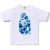 White X Blue